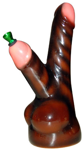 Illustration for article titled Put It In Your Mouth: Genital-Shaped Bongs